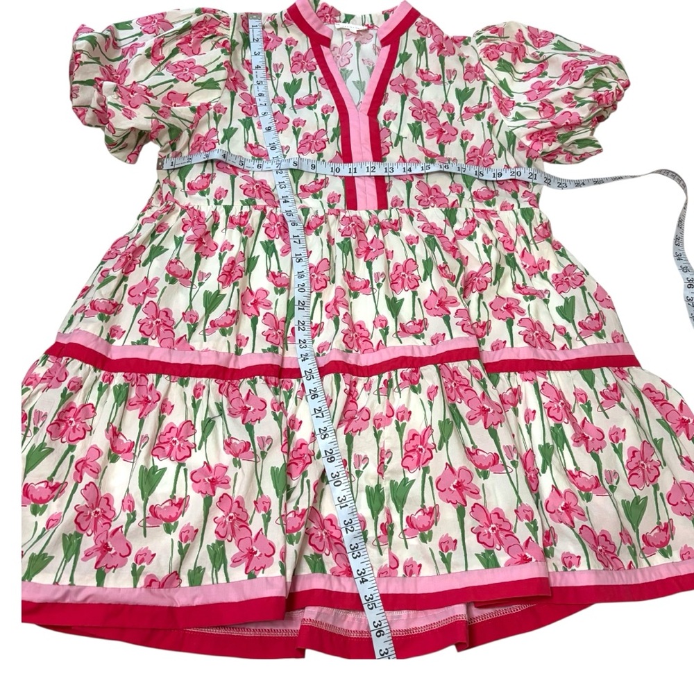 Entro Naturally Chic Floral Print mini dress size XL - Picture 8 of 9